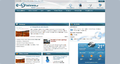Desktop Screenshot of e-stalowa.pl